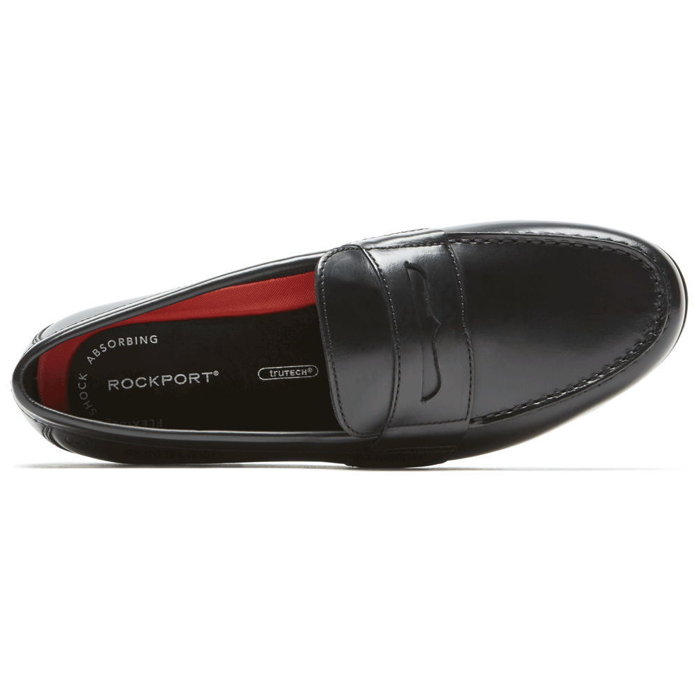 Rockport Singapore Mens Loafers - Classic Lite 2 Penny Black - OE7532489